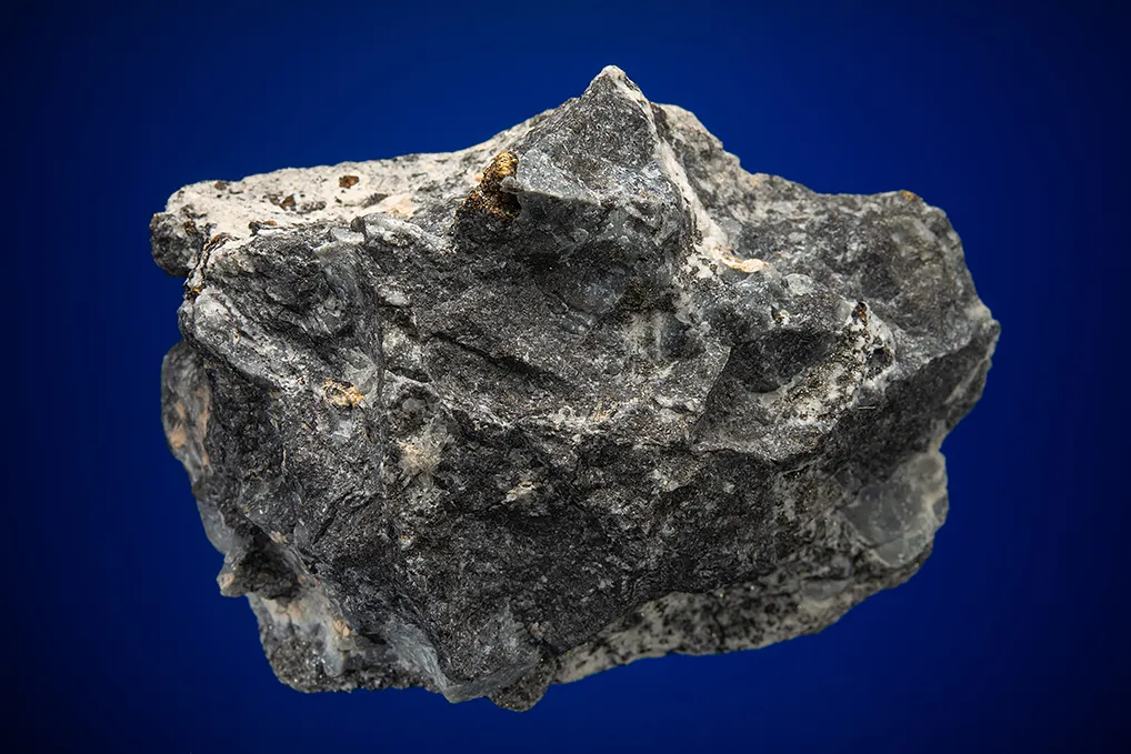 Gold with Pyrite, Hessite and PETZITE image