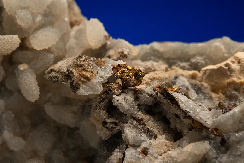 Gold with Quartz and Galena - image 2