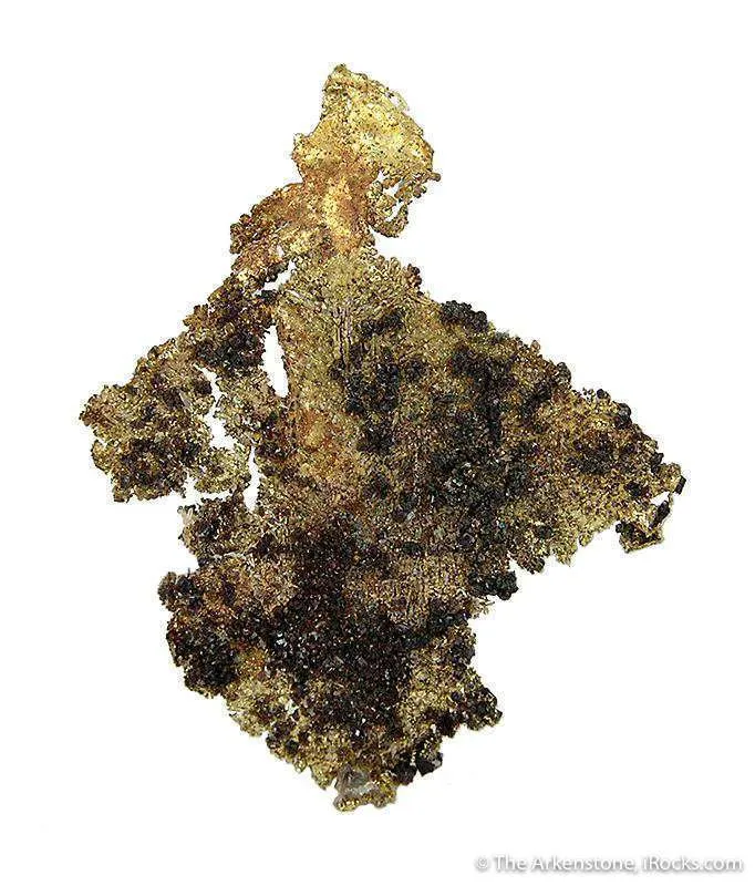 Gold With Sphalerite image