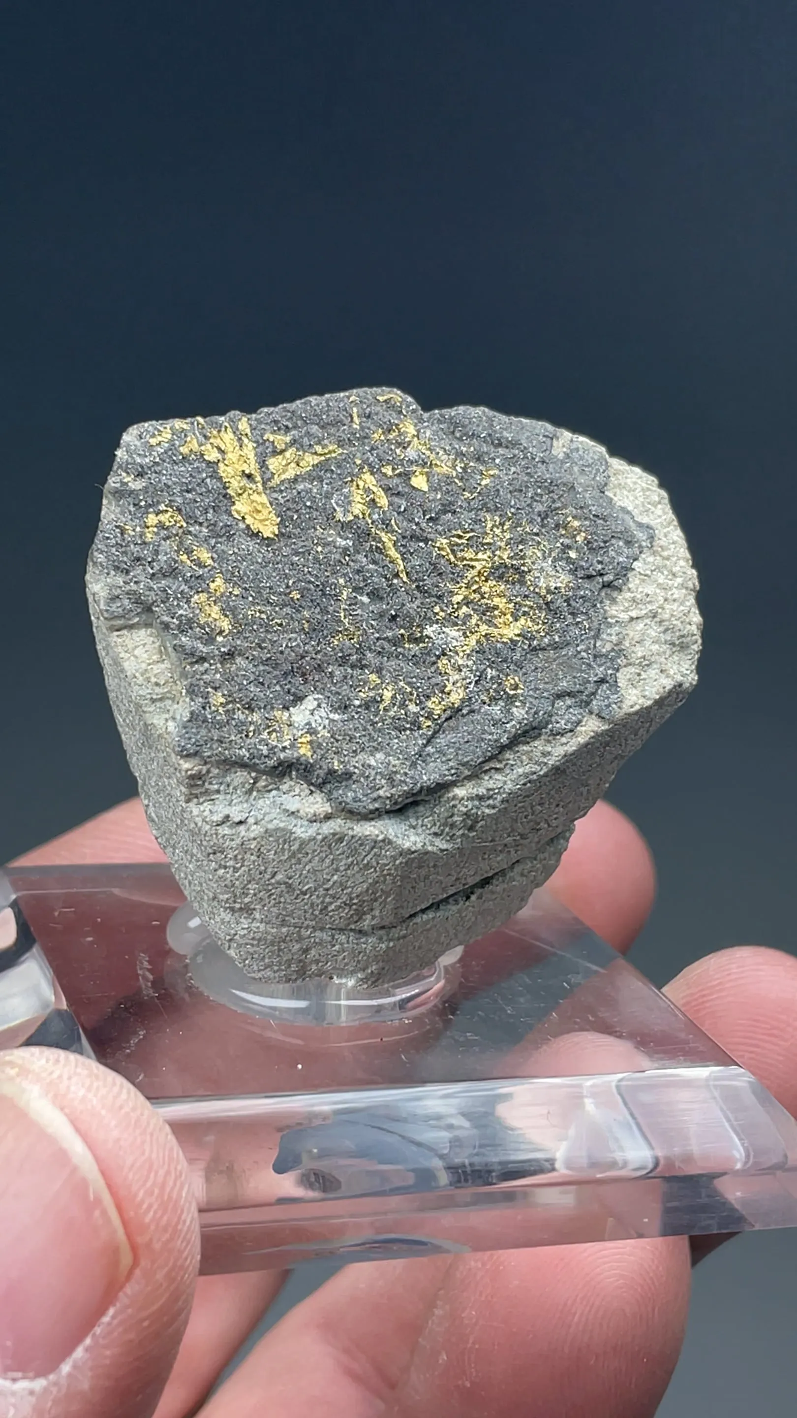 Gold with Sphalerite - image 2