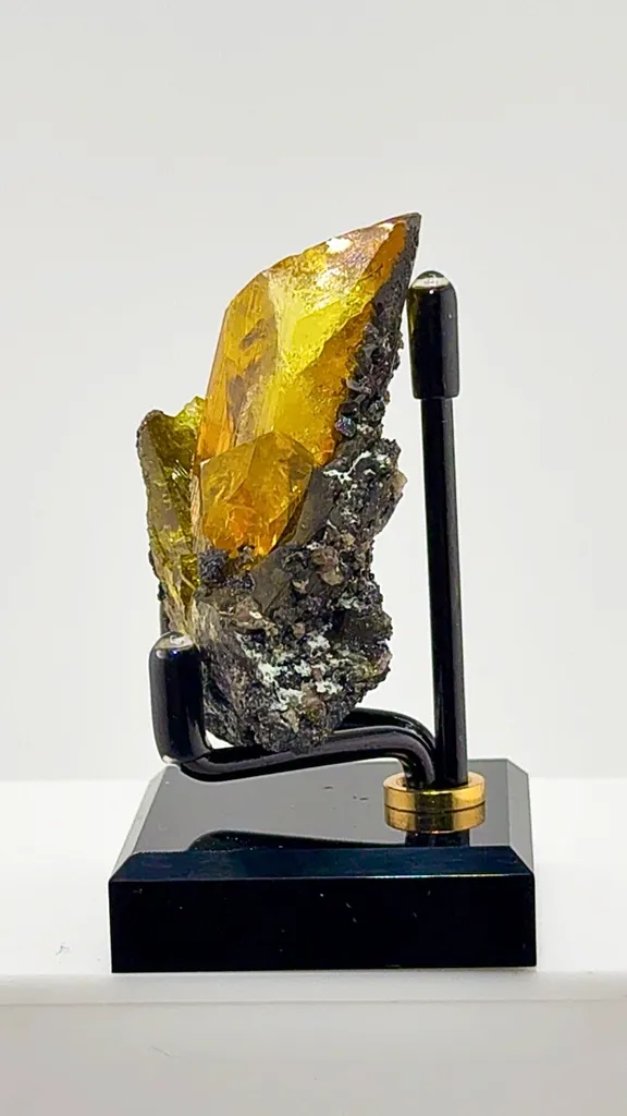 GOLDEN Anglesite PERFECTION FROM MOROCCO - image 3