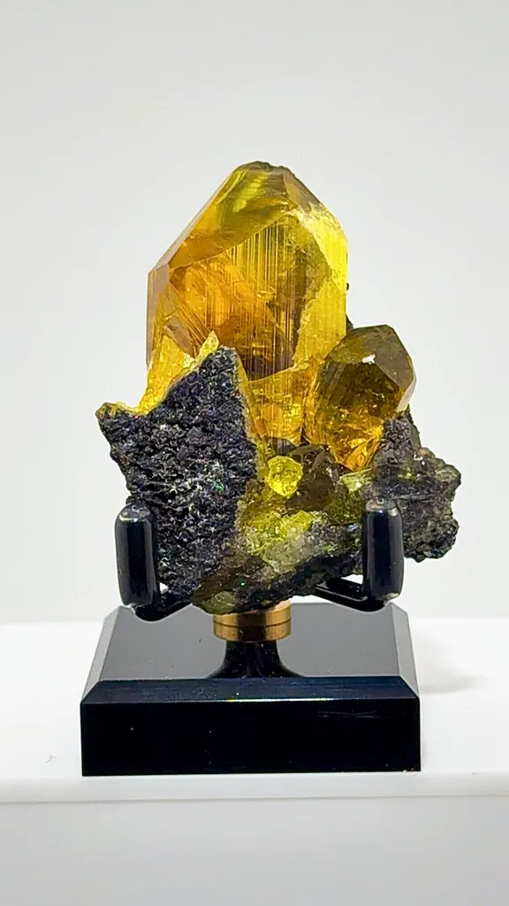 GOLDEN Anglesite PERFECTION FROM MOROCCO - image 2