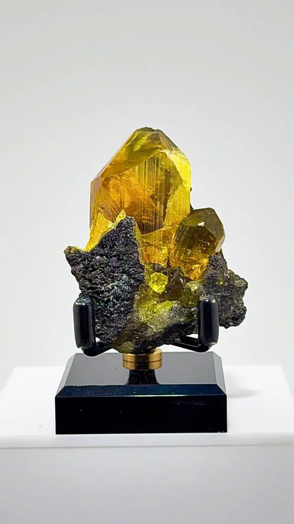 GOLDEN Anglesite PERFECTION FROM MOROCCO image