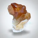 Golden Calcite on Quartz. Available for sale - image 1