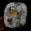 Golden Calcite with Apophyllite Natural Mineral Specimen - image 4