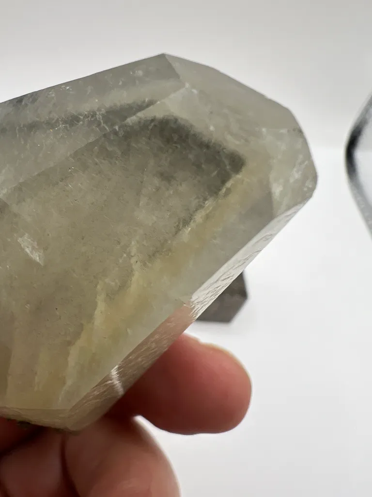 Golden Phantom Calcite with Chalcopyrite - Elmwood Mine - 10041 - image 6