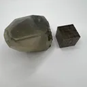 Golden Phantom Calcite with Chalcopyrite - Elmwood Mine - 10041 - image 3