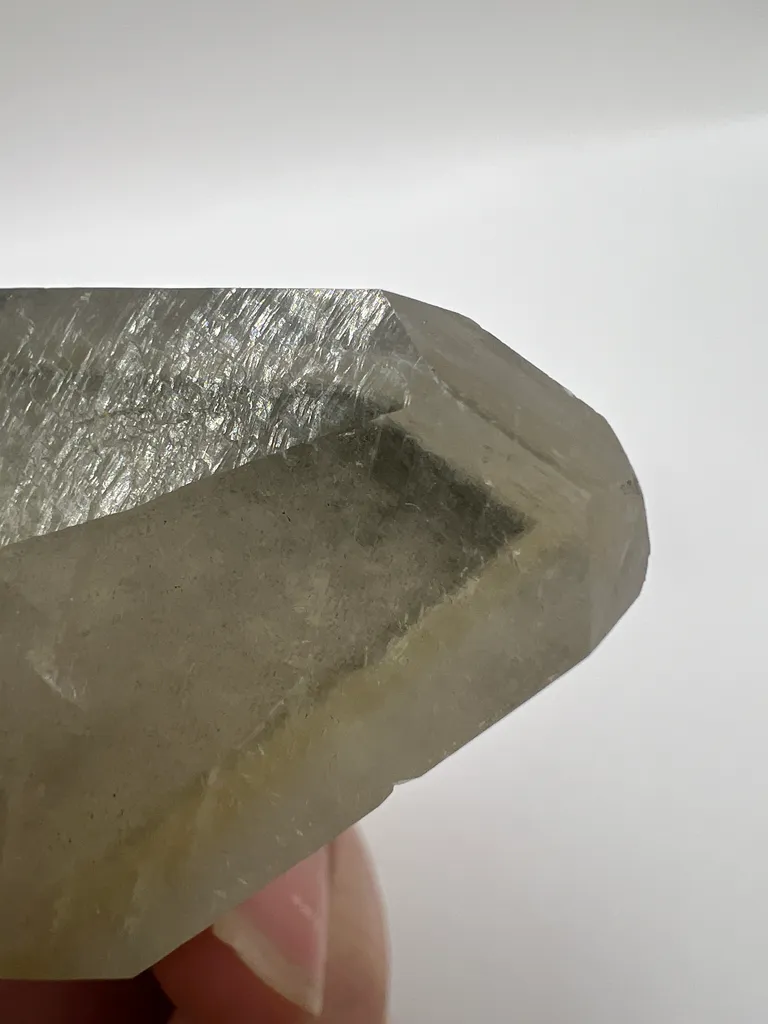 Golden Phantom Calcite with Chalcopyrite - Elmwood Mine - 10041 - image 5