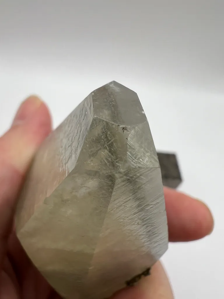 Golden Phantom Calcite with Chalcopyrite - Elmwood Mine - 10041 - image 4