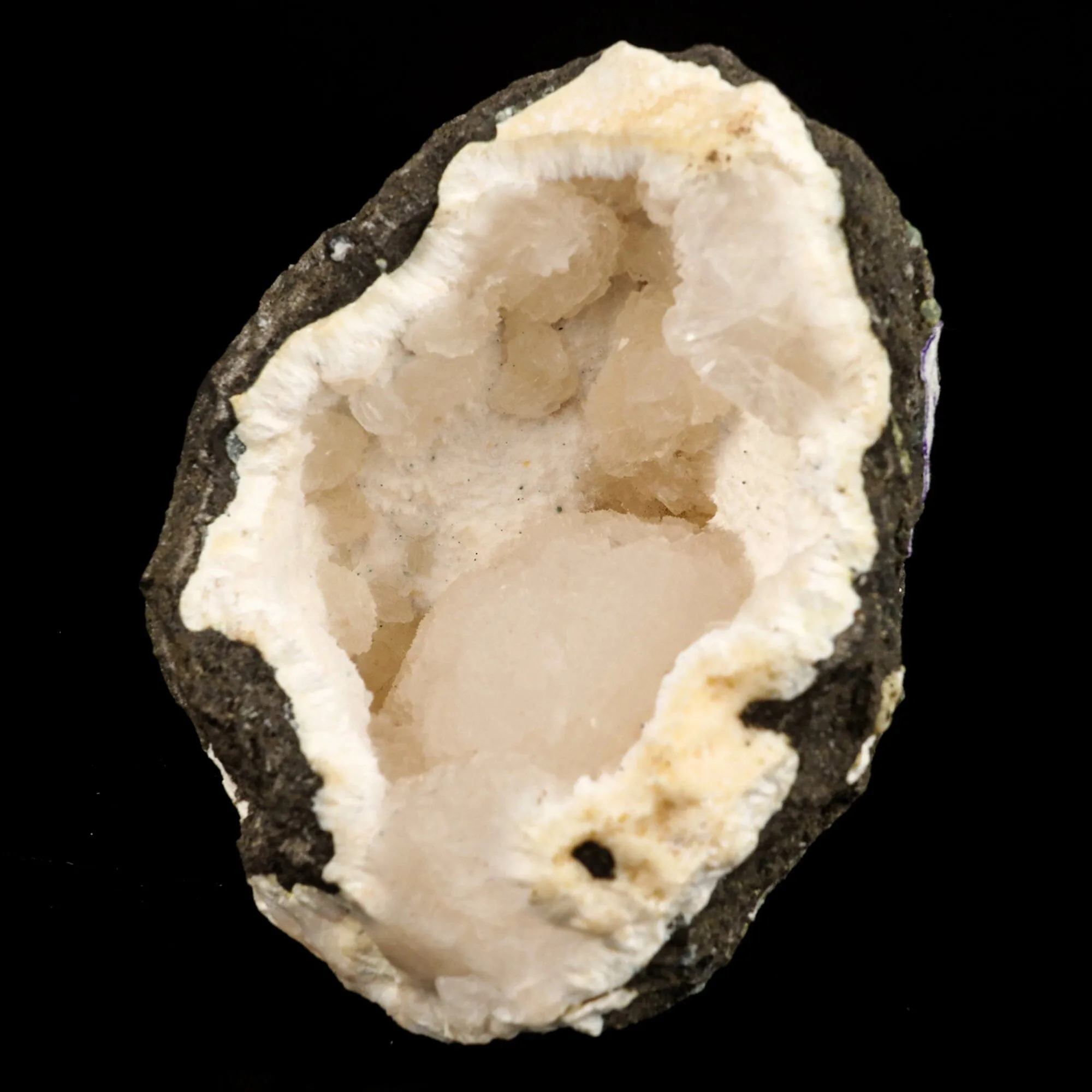 Goosecreekite Inside Mordenite Geode Natural Mineral Specimen - image 2