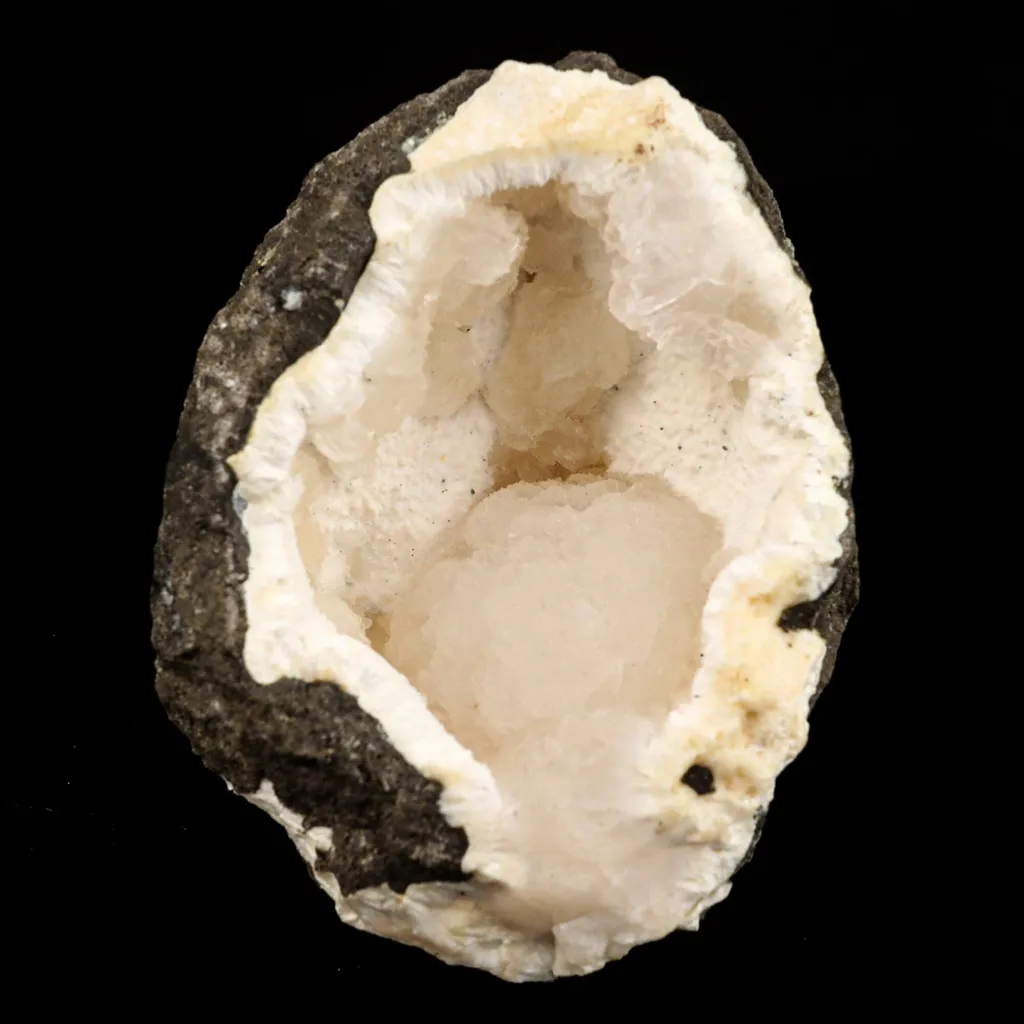 Goosecreekite Inside Mordenite Geode Natural Mineral Specimen image