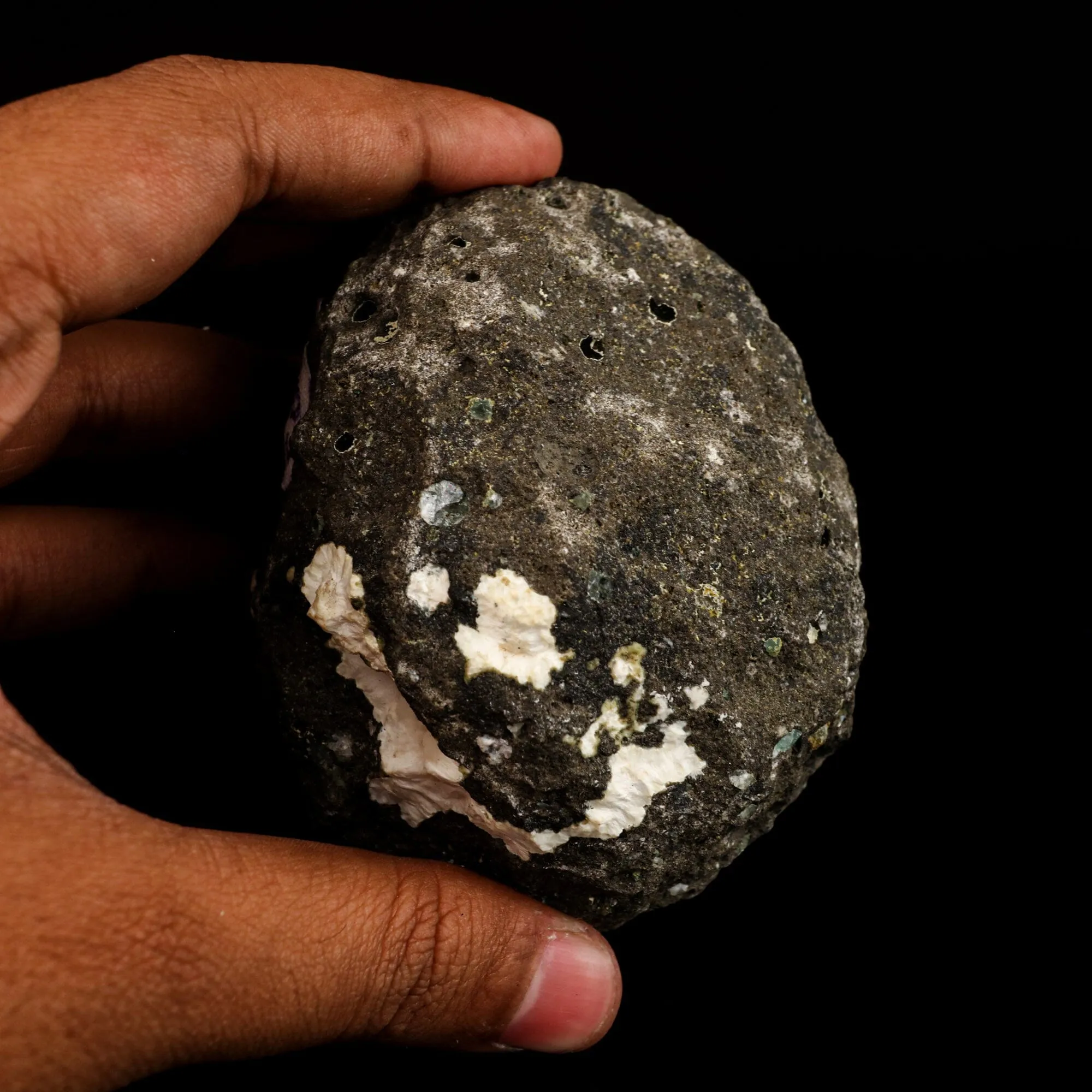 Goosecreekite Inside Mordenite Geode Natural Mineral Specimen - image 5