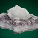 Goosecreekite on Quartz var. Amethyst - image 3