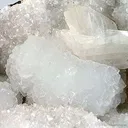 Goosecreekite With Heulandite on Quartz - image 2