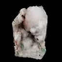 Goosecreekite with MM Quartz and green Apophyllite Self Standing Natural Mineral Specimen - image 1