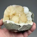 Goosecreekite with Stilbite - image 2