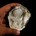 Goosecreekite with Stilbite Natural Mineral Specimen - image 5