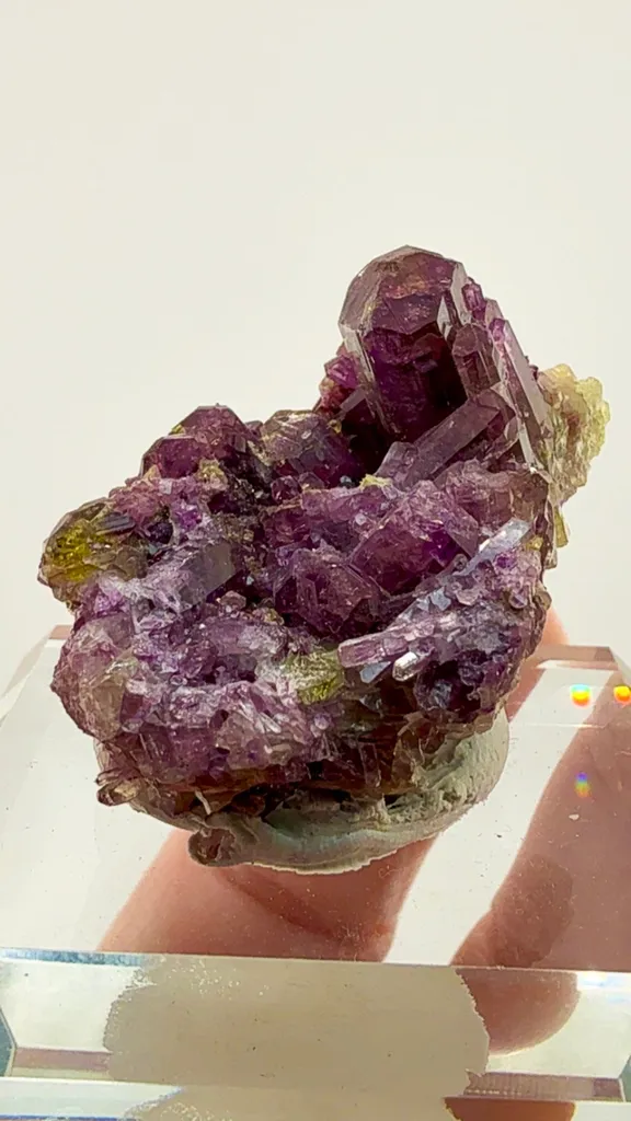 Gorgeous Vesuvianite var. Manganoan Jeffrey Mine, Quebec, Canada image