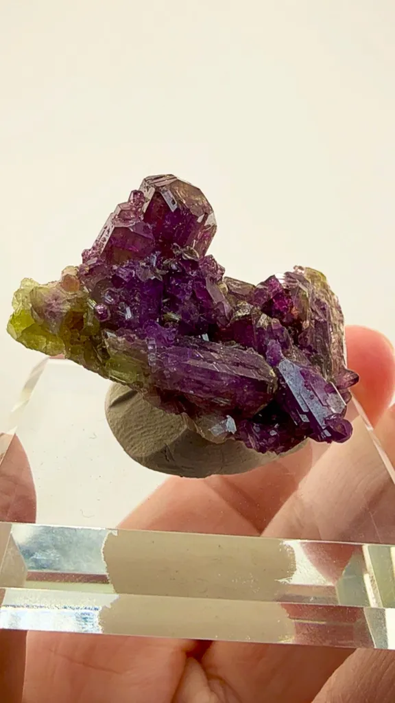 Gorgeous Vesuvianite var. Manganoan Jeffrey Mine, Quebec, Canada - image 4