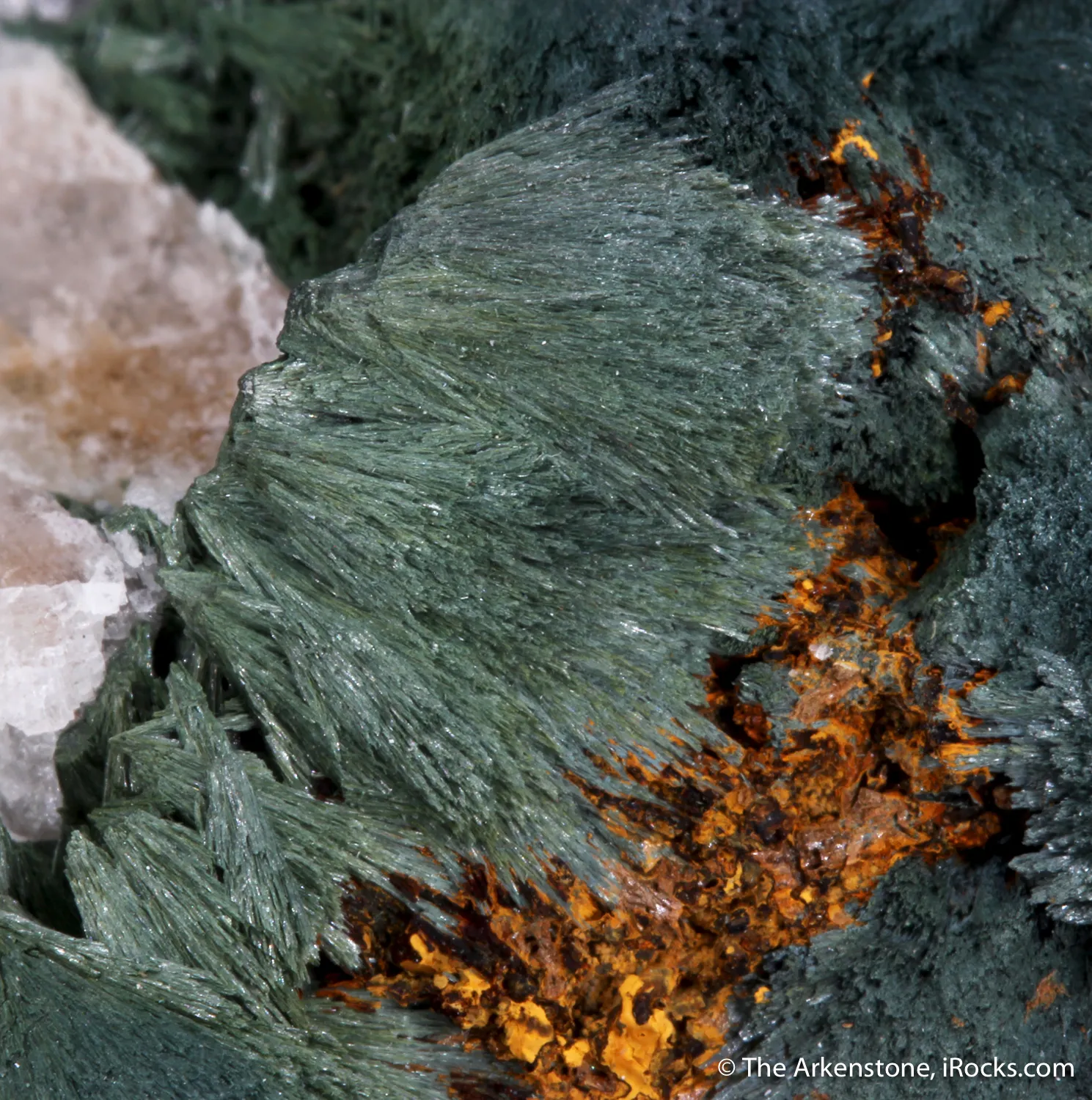 Gormanite with Albite and Quartz - image 4