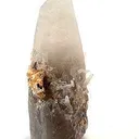Goshenite (Beryl) on Quartz - image 2