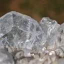 Goshenite with Muscovite from Xiebaoding, Sichuan, China. Fine cabinet specimen featuring glassy, tabular Goschenite - image 4