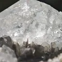 Goshenite with Muscovite from Xiebaoding, Sichuan, China. Fine cabinet specimen featuring glassy, tabular Goschenite - image 8