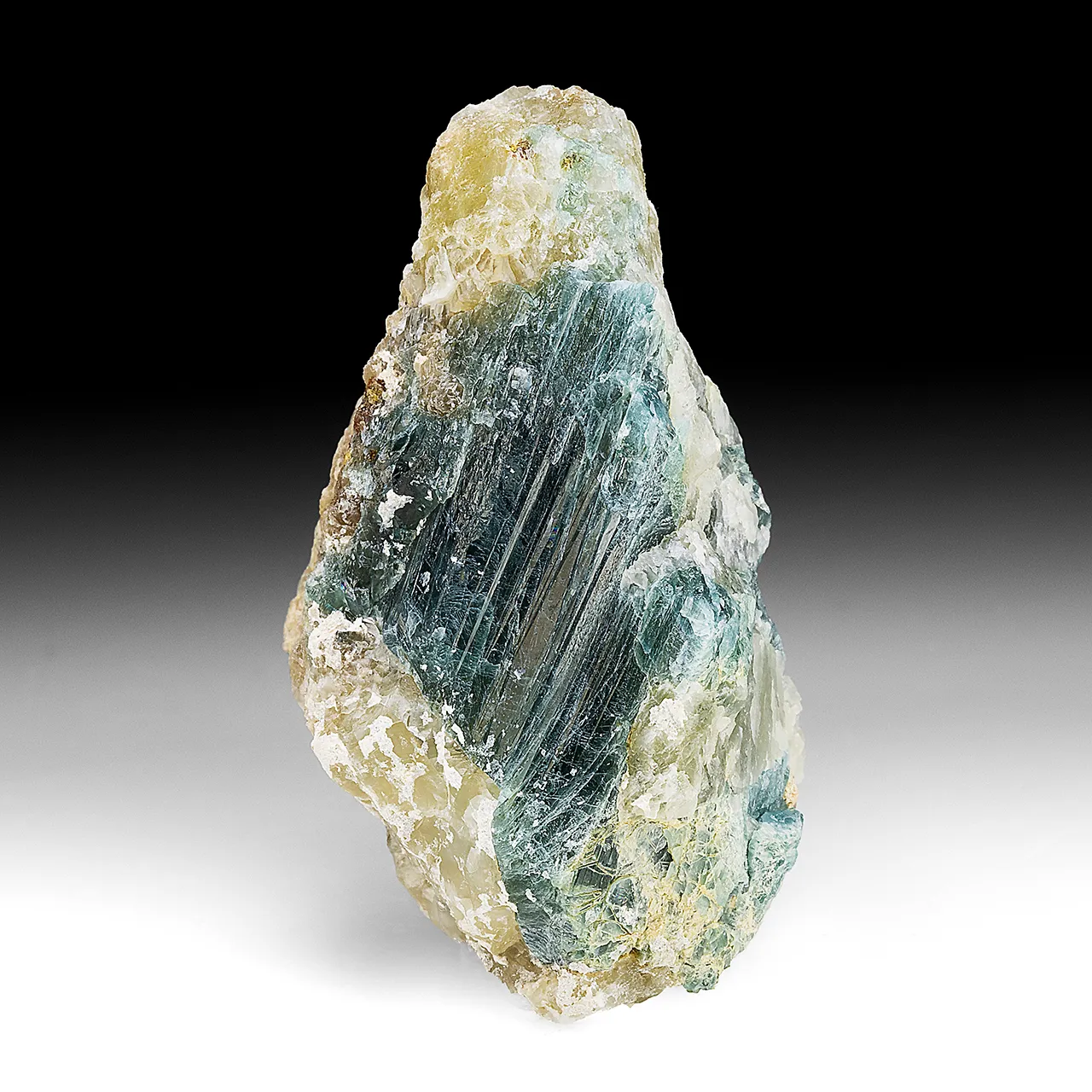 Grandidierite with Feldspar, Schorl - image 1