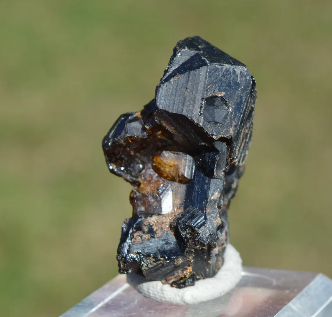 Grandite Garnet & Melanite 41 grams - Diakon, Bafoulabé Circle, Kayes Region, Mali - image 7