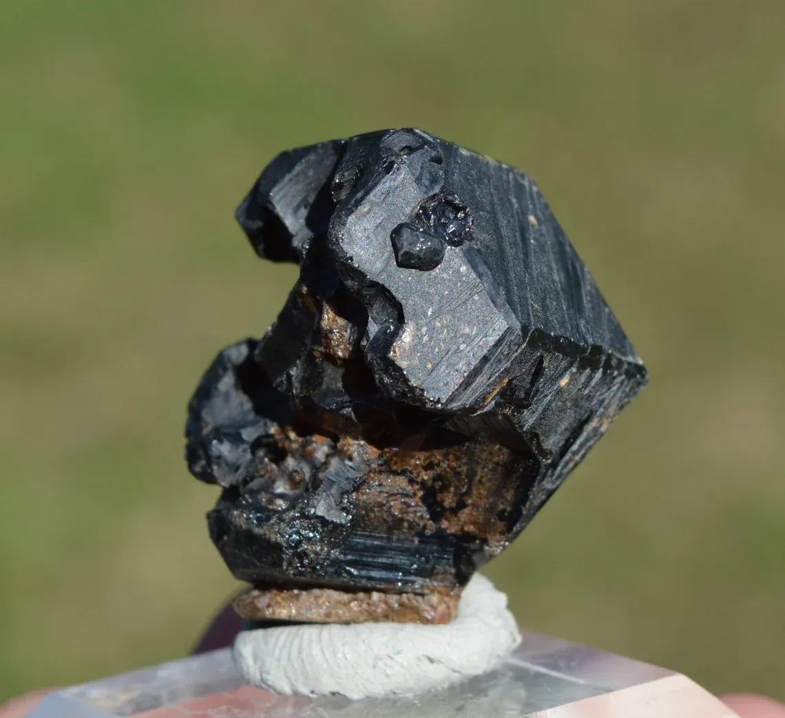 Grandite Garnet & Melanite 49 grams - Diakon, Bafoulabé Circle, Kayes Region, Mali - image 8