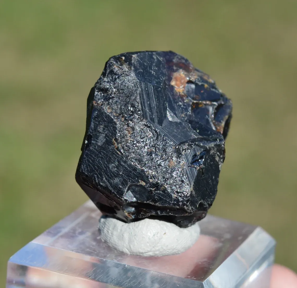 Grandite Garnet & Melanite 52 grams - Diakon, Bafoulabé Circle, Kayes Region, Mali - image 3