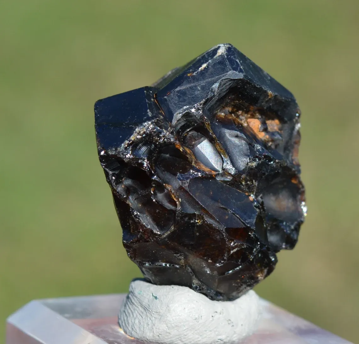 Grandite Garnet & Melanite 53 grams - Diakon, Bafoulabé Circle, Kayes Region, Mali - image 2