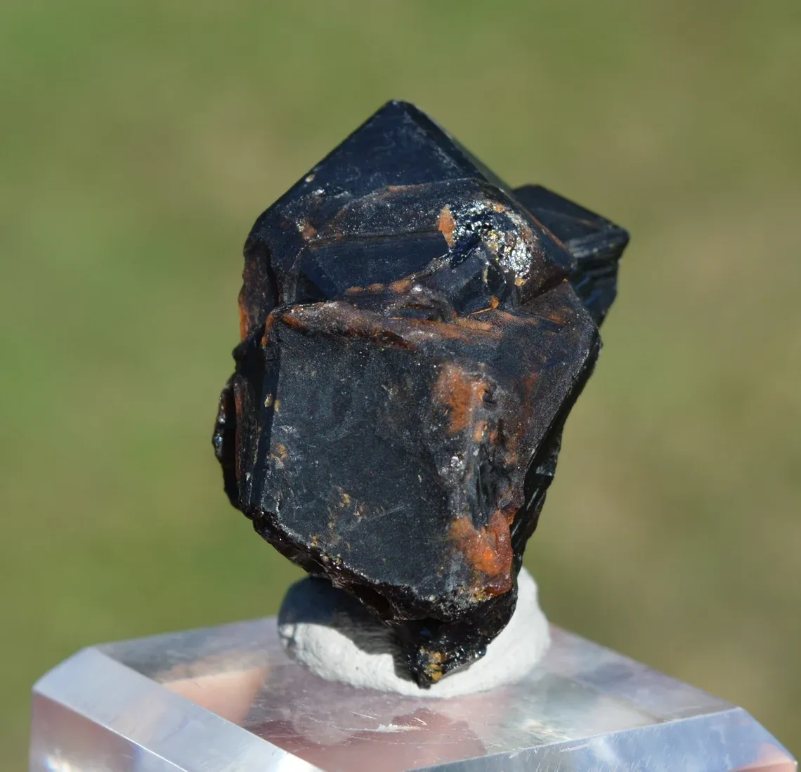 Grandite Garnet & Melanite 53 grams - Diakon, Bafoulabé Circle, Kayes Region, Mali - image 7