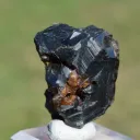 Grandite Garnet & Melanite 68 grams - Diakon, Bafoulabé Circle, Kayes Region, Mali - image 2
