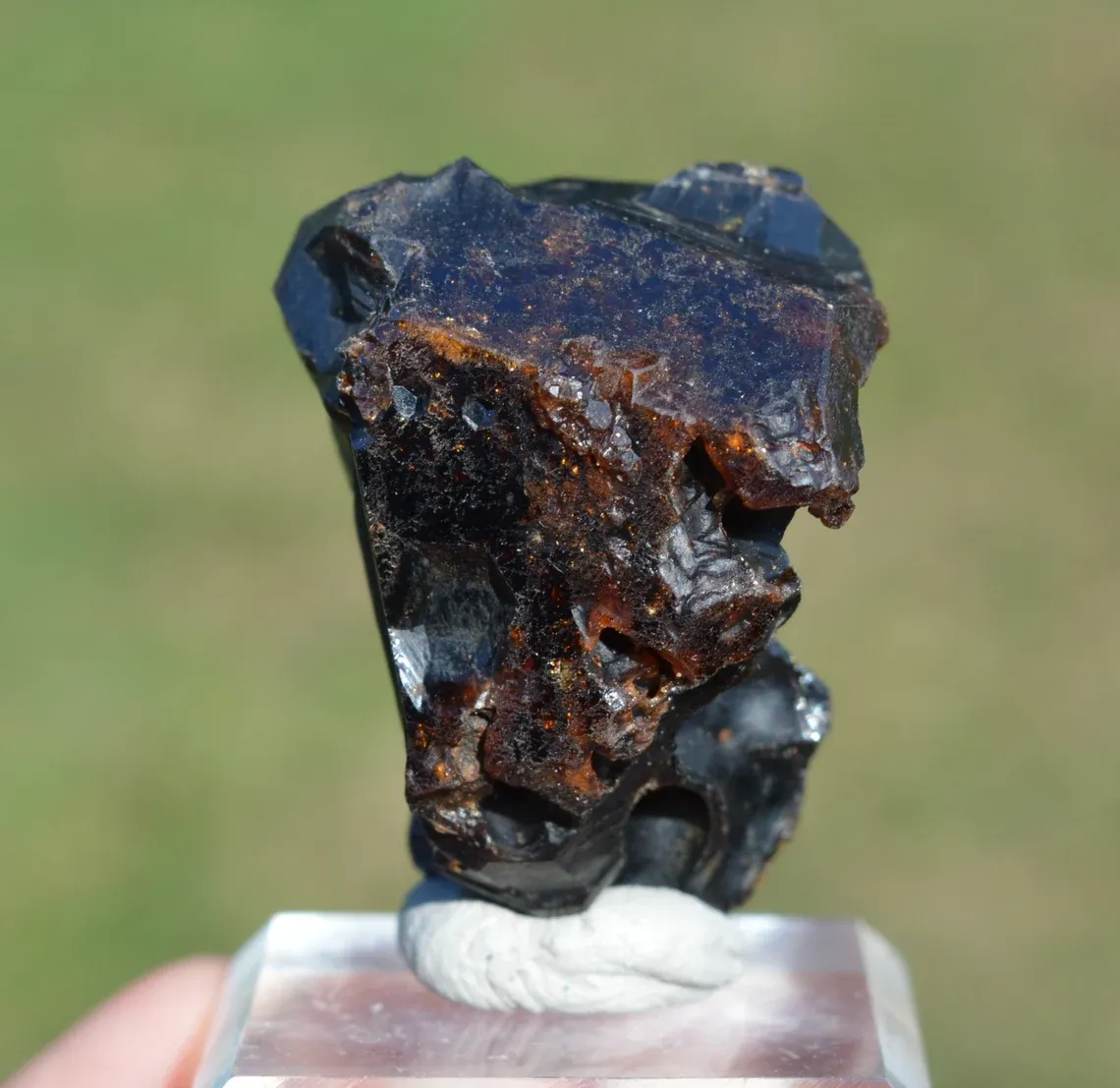 Grandite Garnet & Melanite 68 grams - Diakon, Bafoulabé Circle, Kayes Region, Mali - image 7