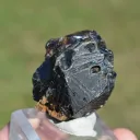 Grandite Garnet & Melanite 76 grams - Diakon, Bafoulabé Circle, Kayes Region, Mali - image 6