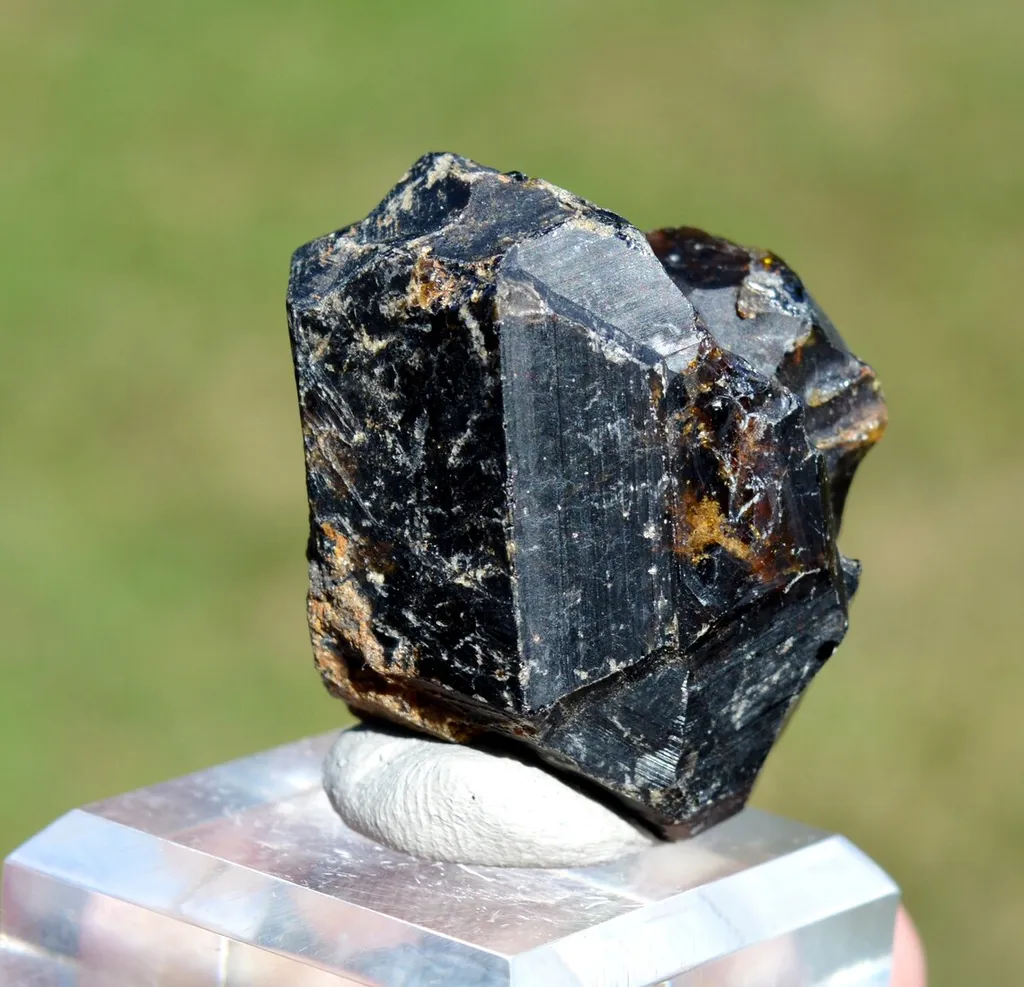 Grandite Garnet & Melanite 76 grams - Diakon, Bafoulabé Circle, Kayes Region, Mali - image 4