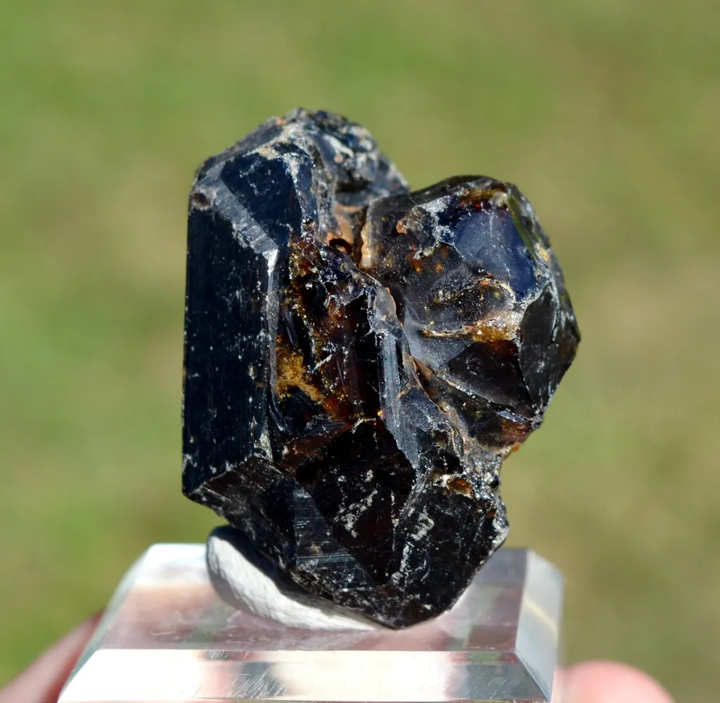 Grandite Garnet & Melanite 76 grams - Diakon, Bafoulabé Circle, Kayes Region, Mali - image 2