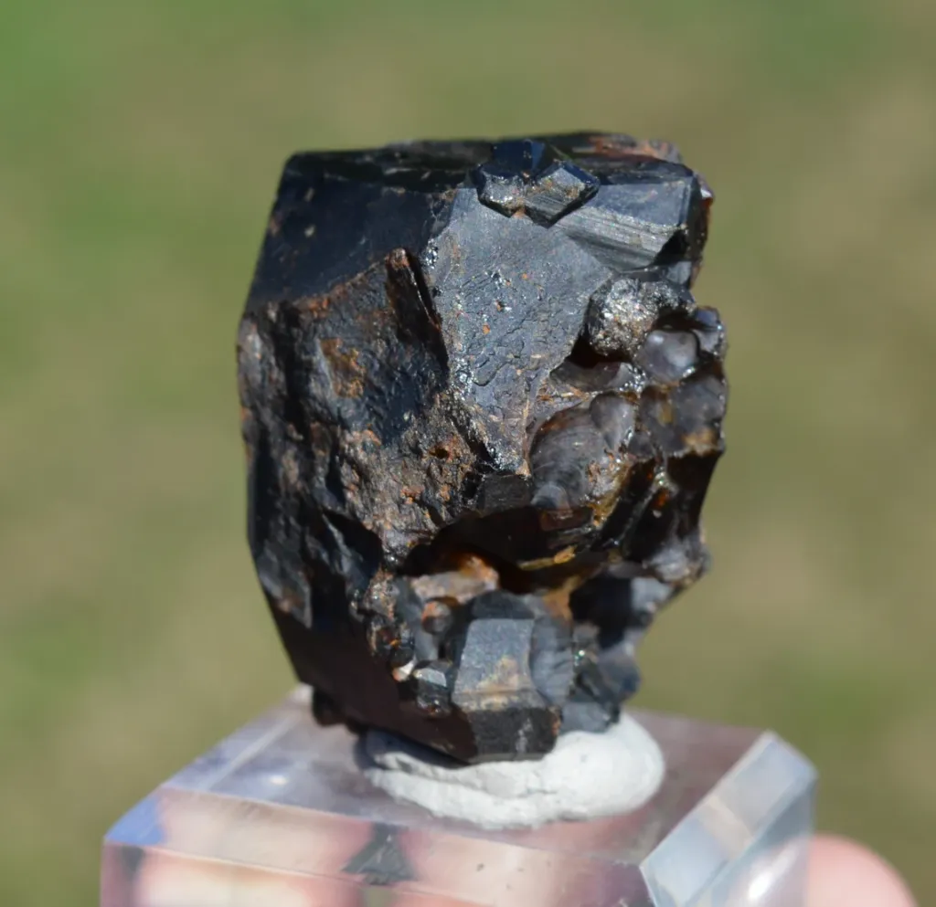 Grandite Garnet & Melanite 92 grams - Diakon, Bafoulabé Circle, Kayes Region, Mali - image 3