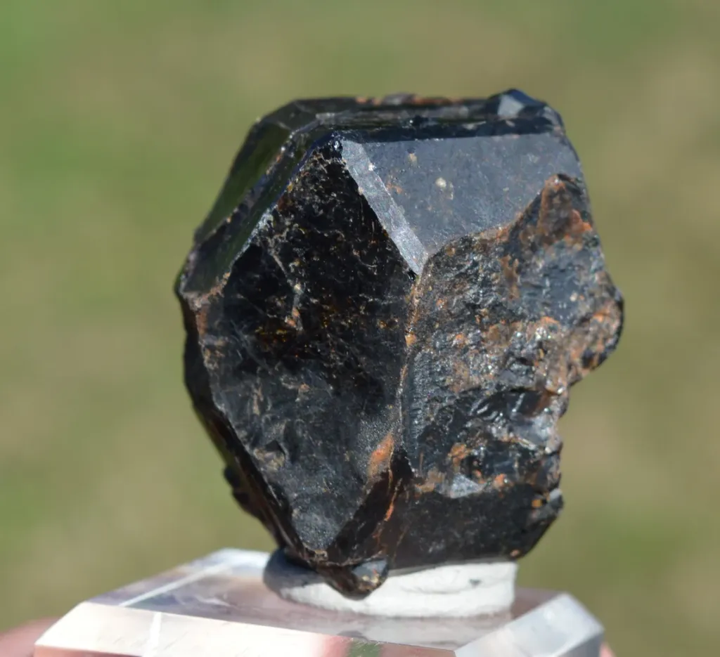 Grandite Garnet & Melanite 92 grams - Diakon, Bafoulabé Circle, Kayes Region, Mali - image 5