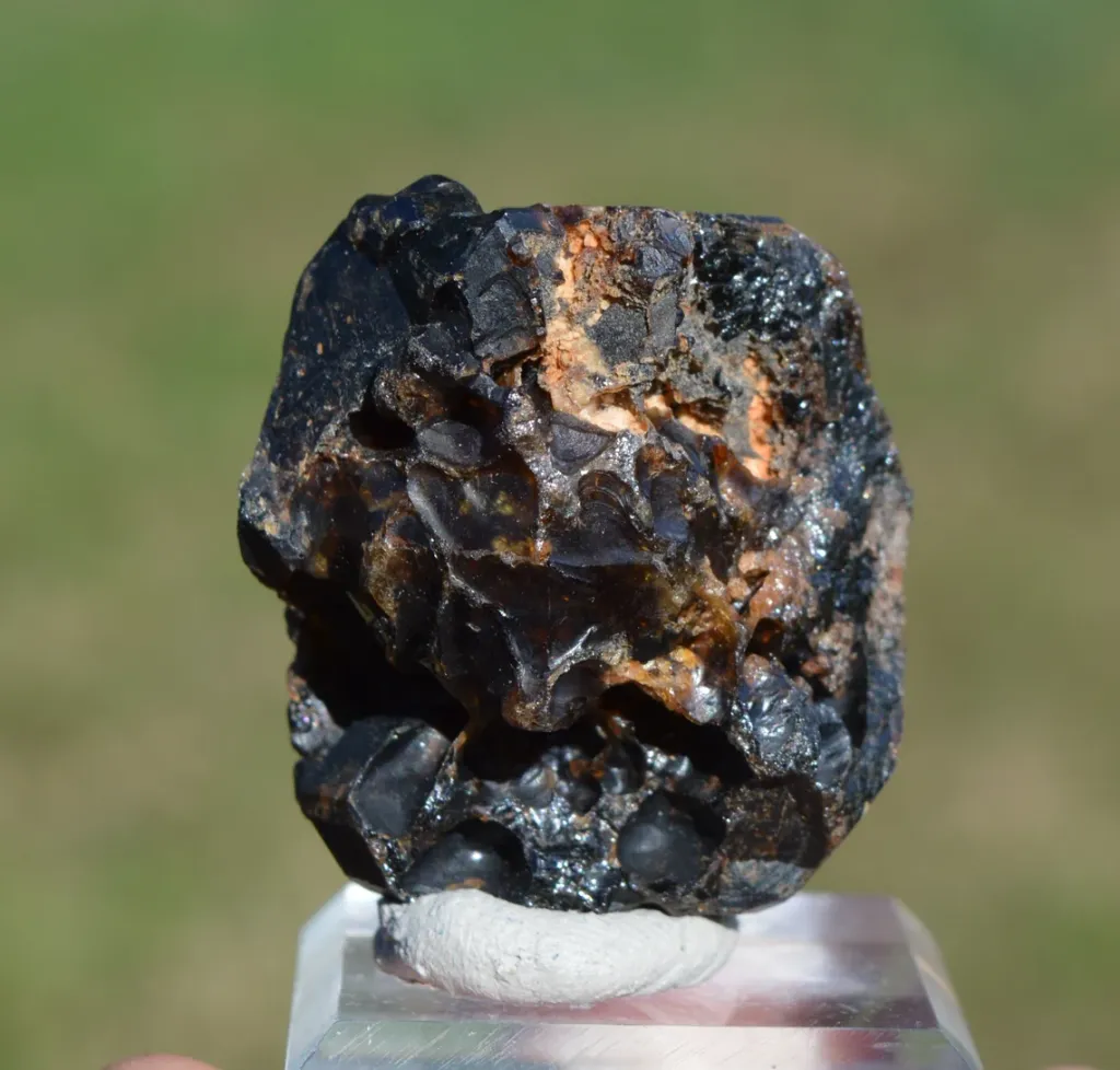 Grandite Garnet & Melanite 92 grams - Diakon, Bafoulabé Circle, Kayes Region, Mali - image 2