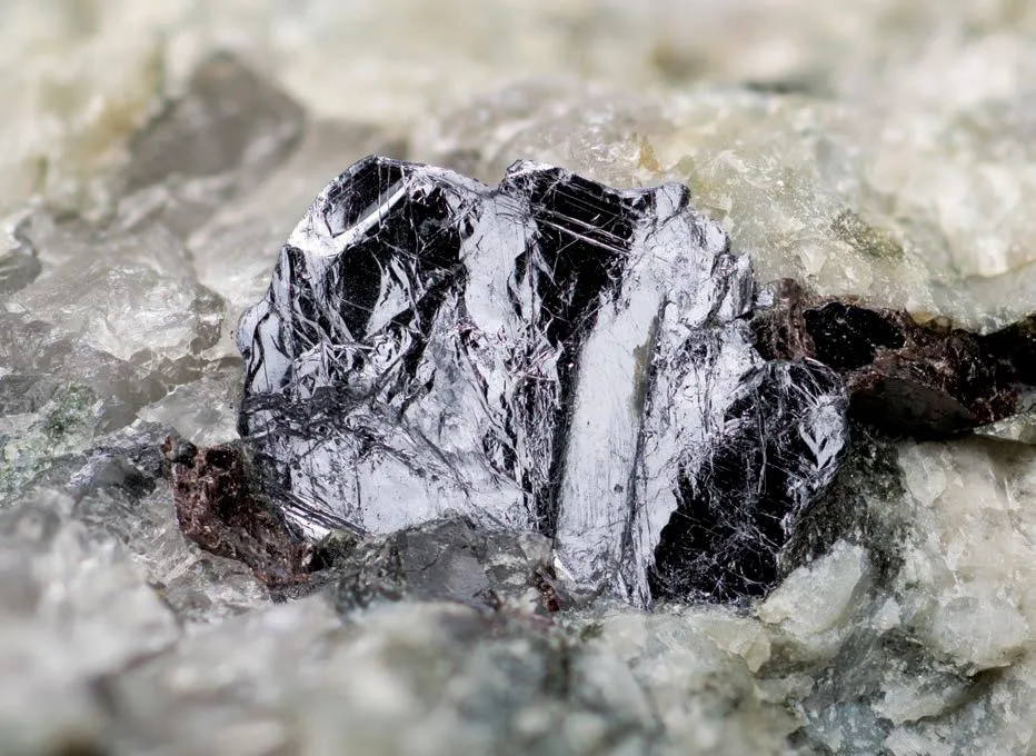 Graphite, Zircon, Quartz image