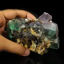 Greeen Fluorite Natural mineral Specimen - image 4