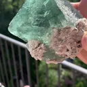 GREEN (!) ALPINE (!) Fluorite - image 4
