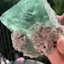 GREEN (!) ALPINE (!) Fluorite - image 5