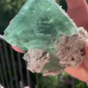 GREEN (!) ALPINE (!) Fluorite - image 6