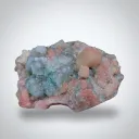 Green and Red Apophyllite with Red Stilbite. - image 1