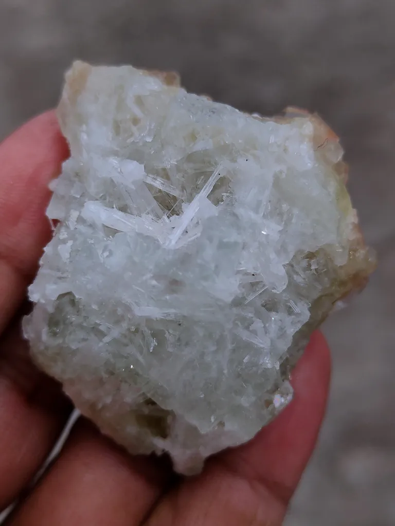 Green and Red Apophyllite with Scolecite - image 3