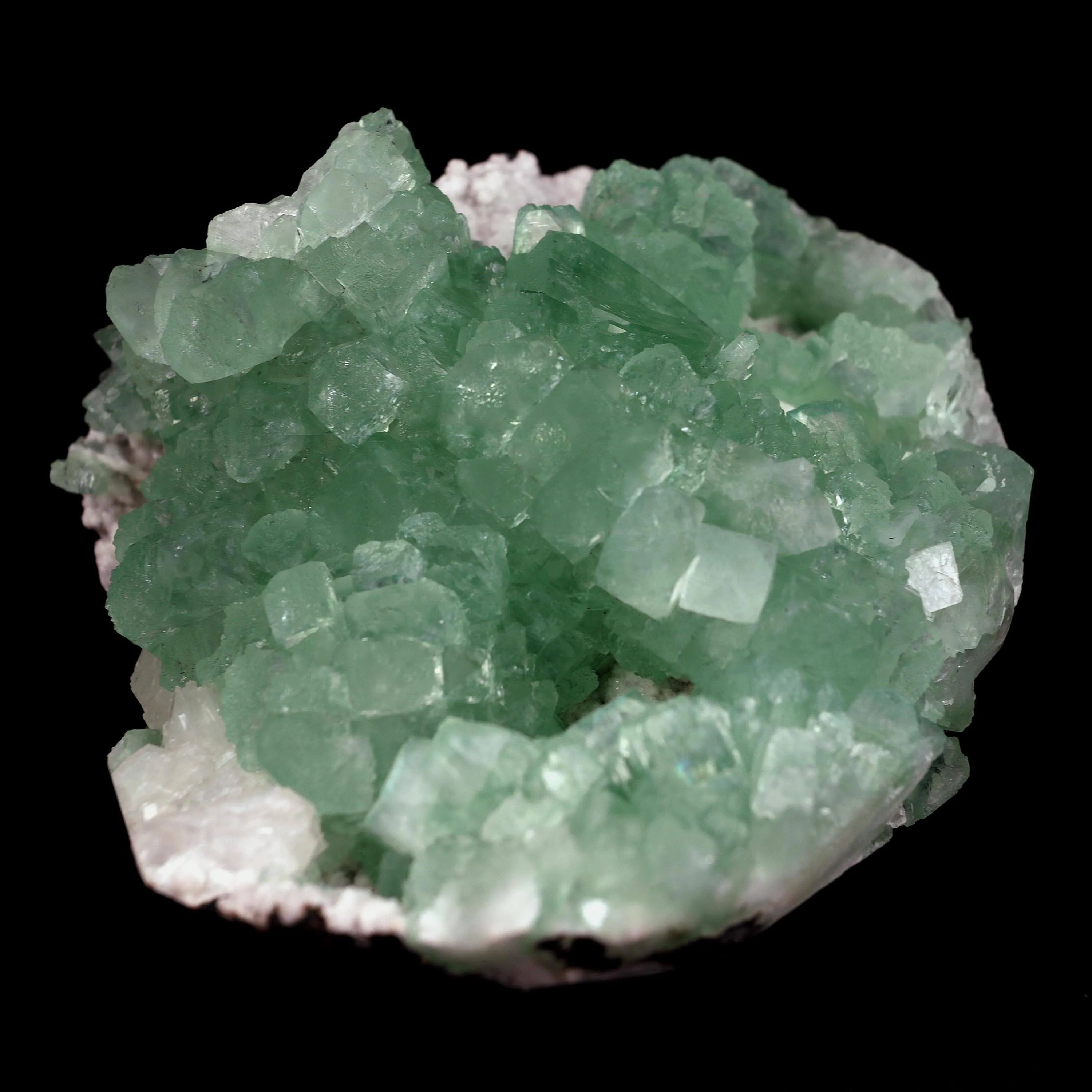 Green Apophyllite 3-D Crystals Big Cluster Natural Mineral Specimen - image 5