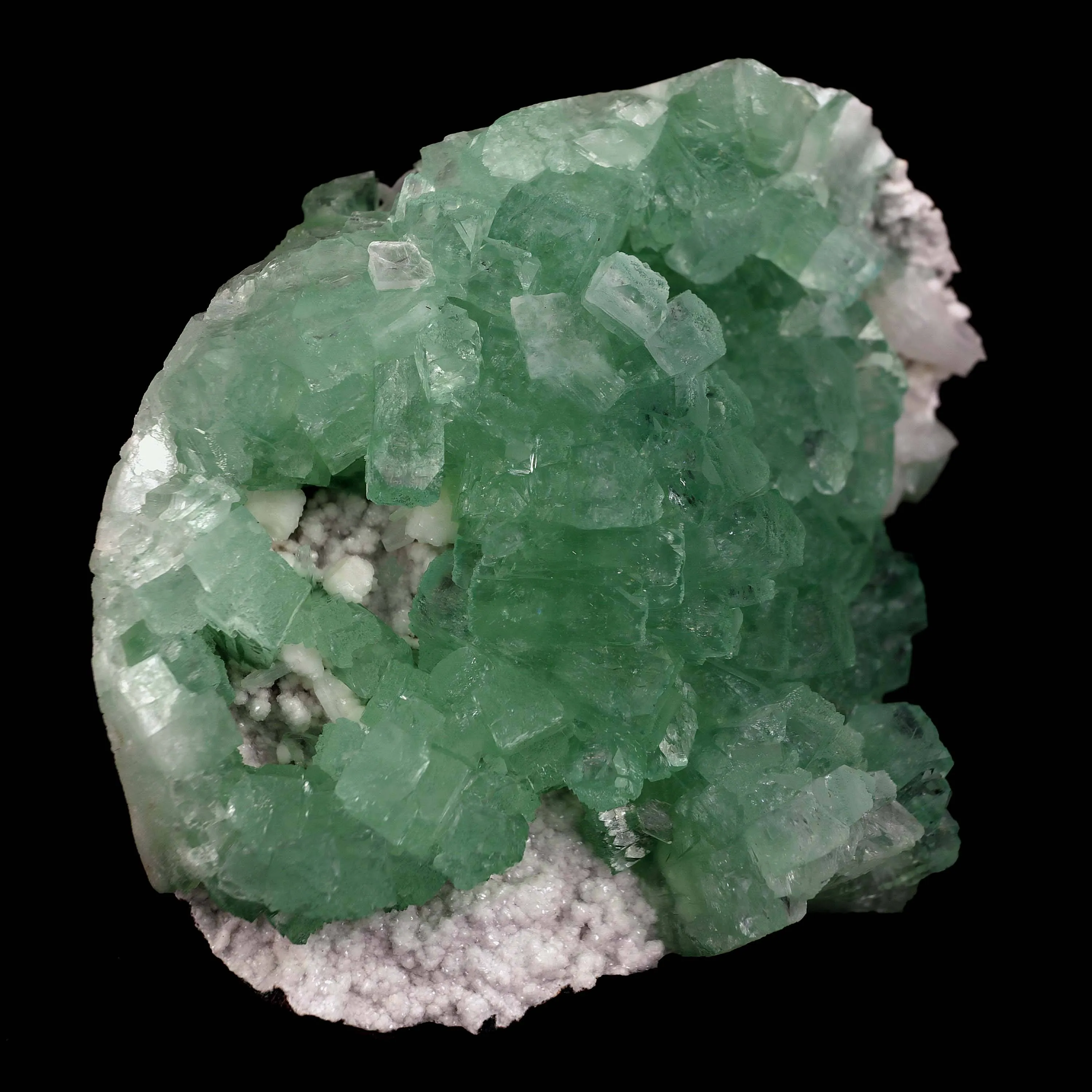 Green Apophyllite 3-D Crystals Big Cluster Natural Mineral Specimen - image 3